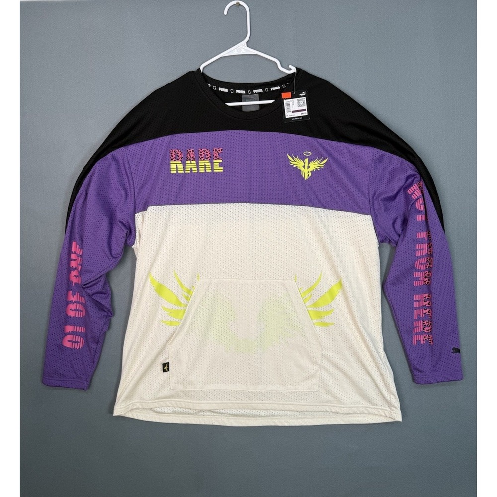 PUMA x LaMelo Ball Melo Be You Moto Cross Jersey XXL Purple New with tags